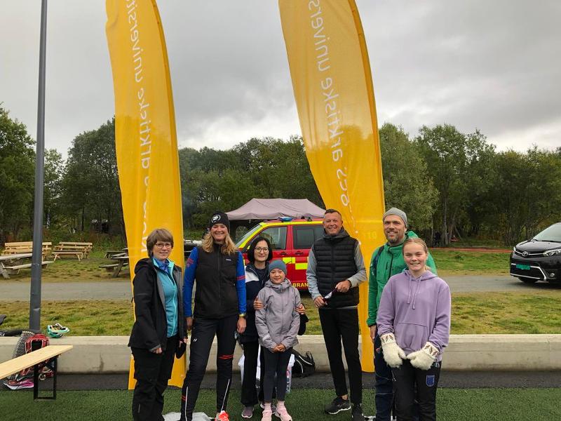 UiT-deltakere p&aring; Stafett for livet i 2022. 